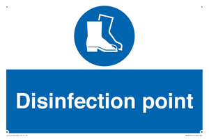 Disinfection point